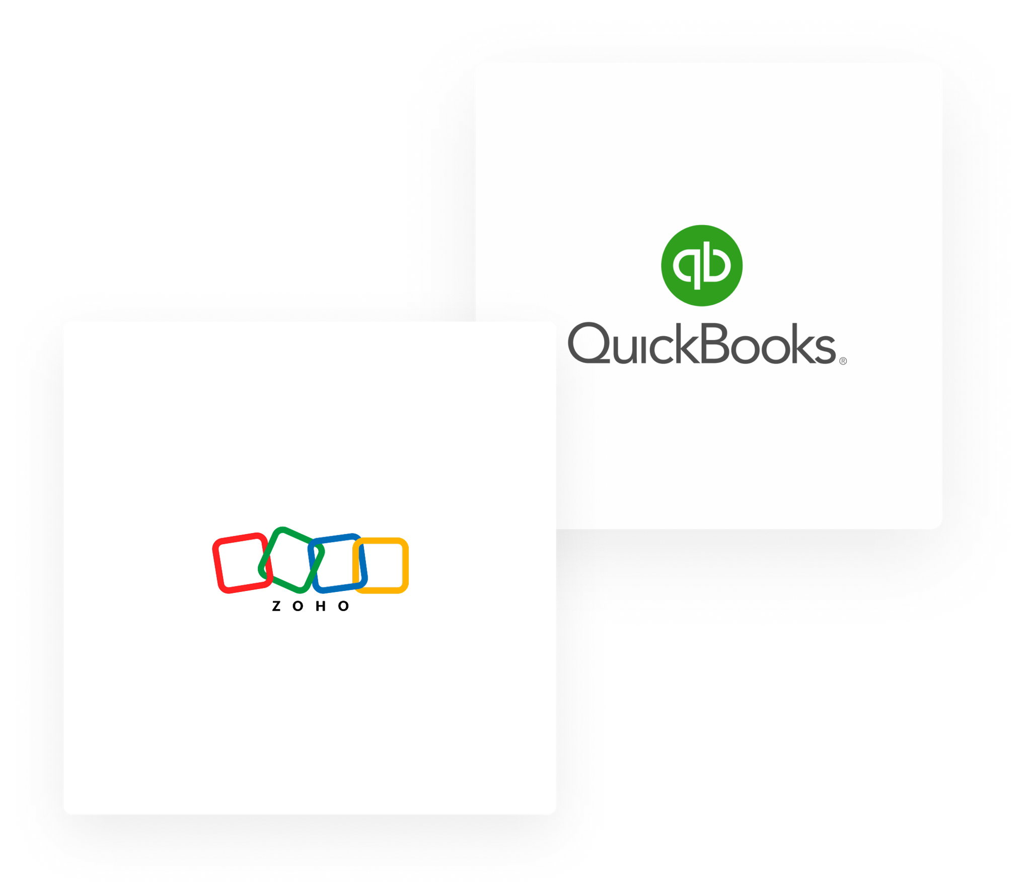 Accounting software integrations including Xero, QuickBooks, Oracle NetSuite, and Sage